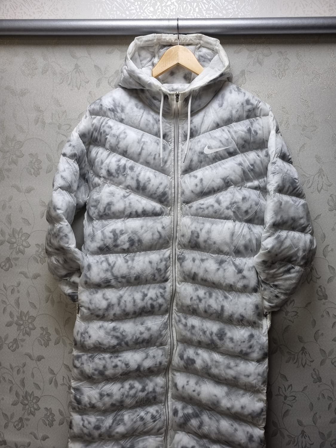 [66~77] 나이키 합성필 파카 롱패딩 상품이미지2