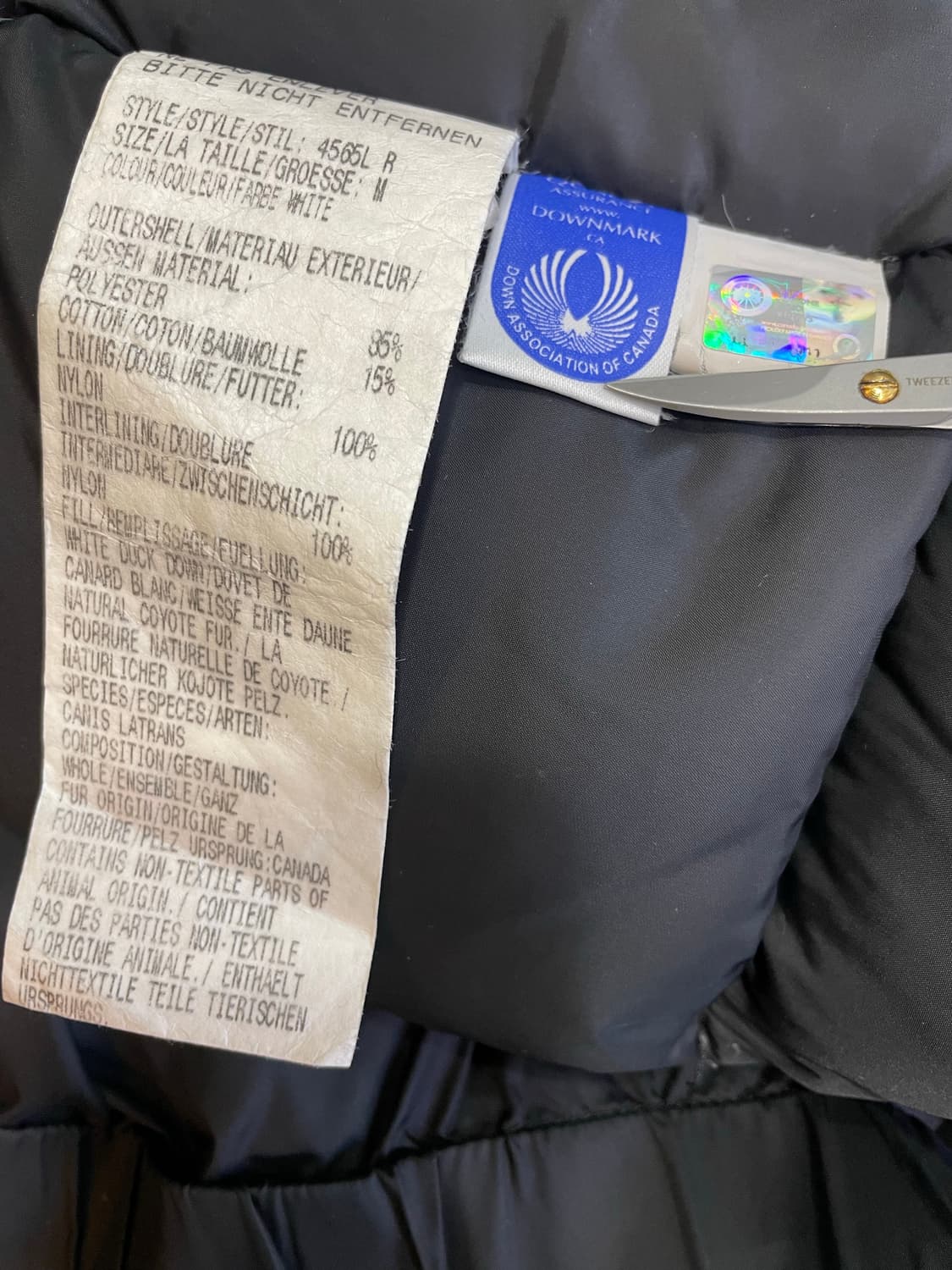 캐나다구스 화이트 M 상품이미지7