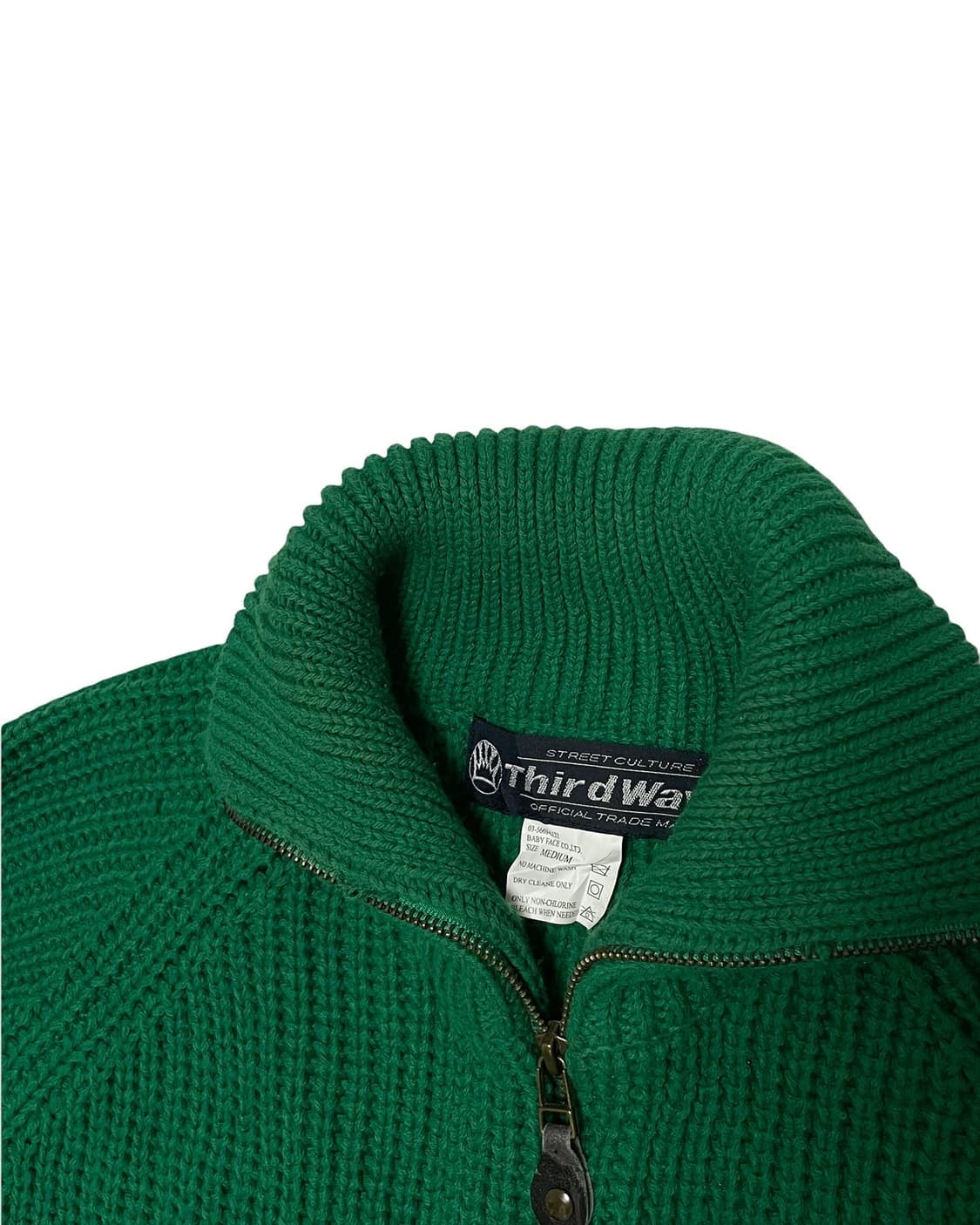 Thir wave rainbow knit zip up 상품이미지7