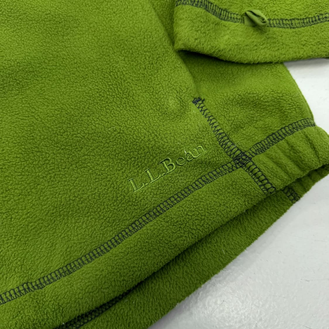 엘엘빈 고프코어 플리스 자켓 그린 상품이미지4