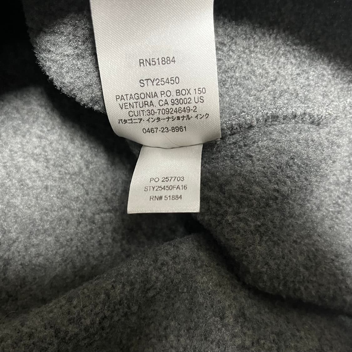 파타고니아 신칠라 니켈 네이비 상품이미지5