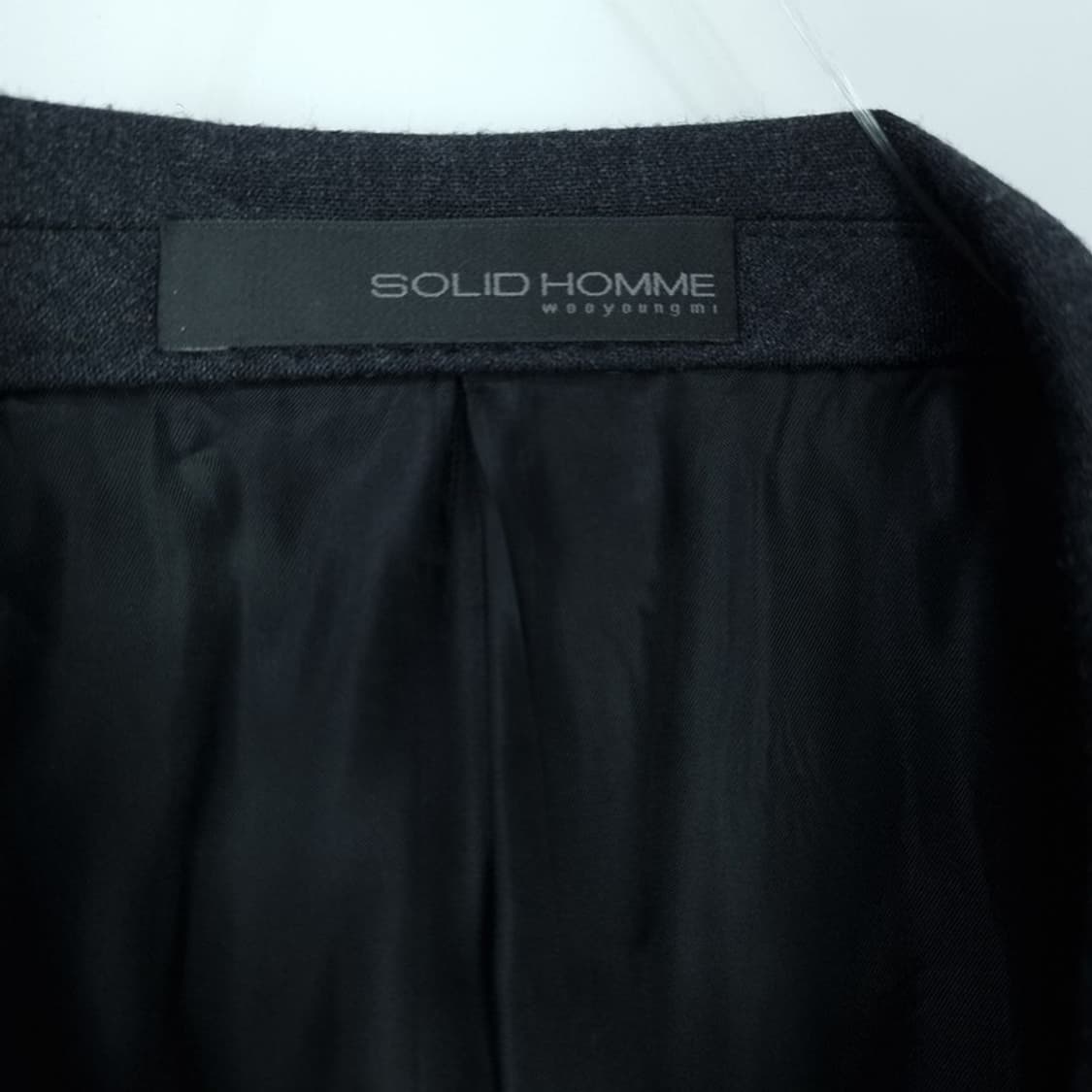 [SOLIDHOMME] 솔리드옴므 울 투버튼 블레이저 자켓 P01151 상품이미지6