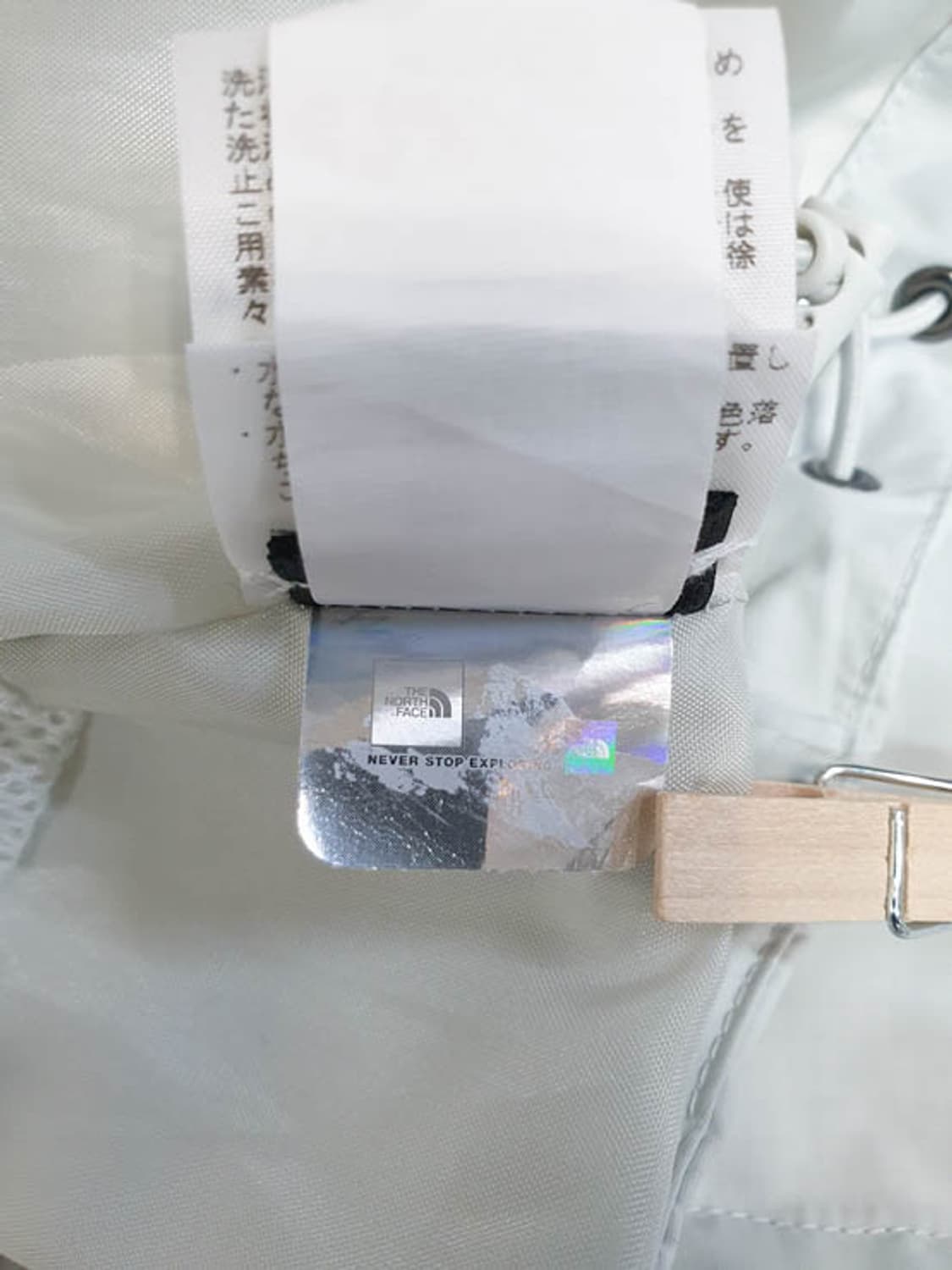 노스페이스 여성 바람막이 자켓 연그레이 S 상품이미지6