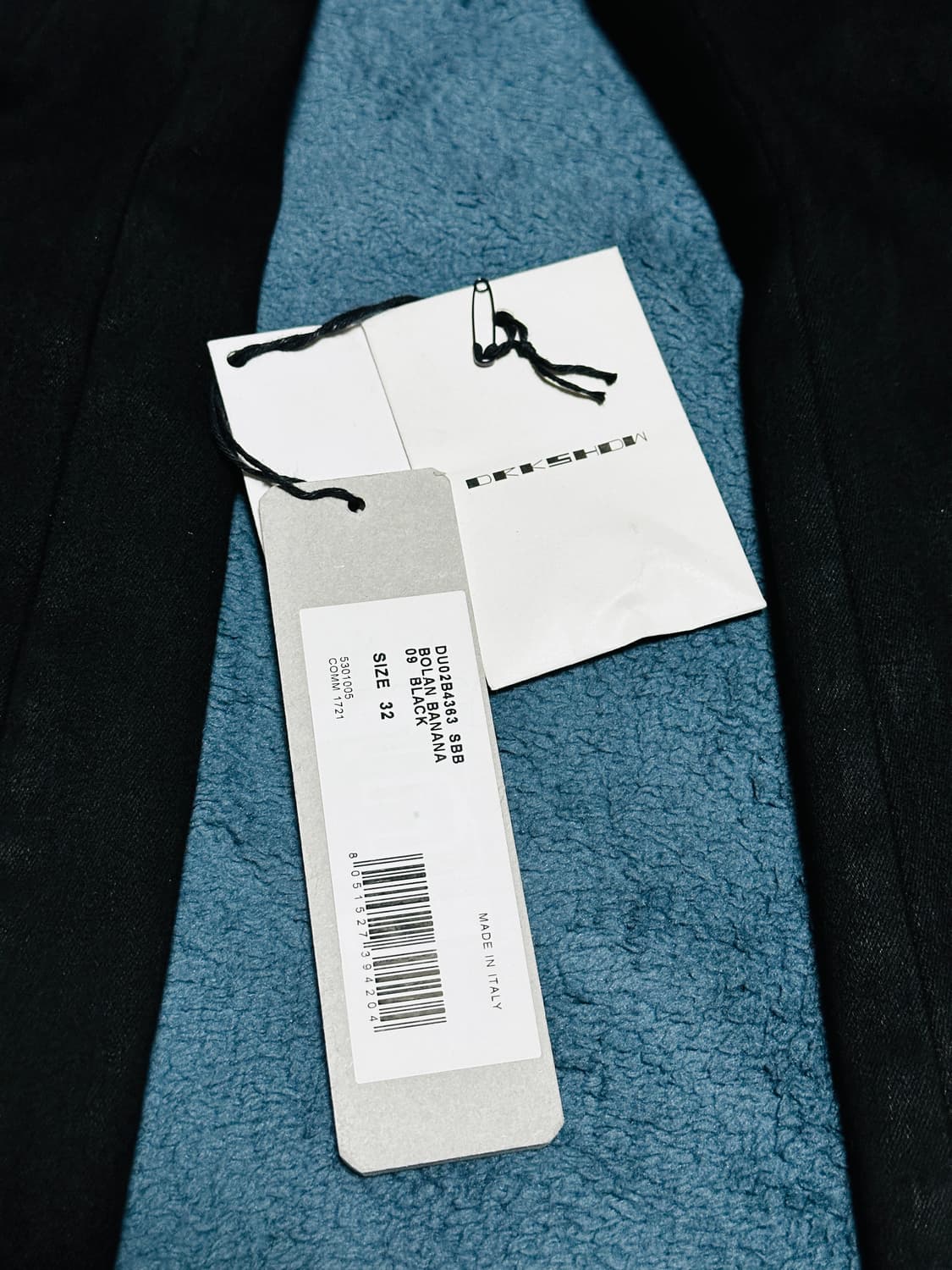 릭오웬스 다크쉐도우 볼란 바나나 블랙 SBB 끈버전 32사이즈 상품이미지4