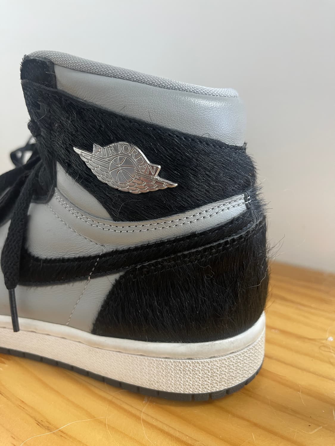 NIKE 나이키 에어 조던 하이 OG 울프 털그레이 (털돌고래) 상품이미지4