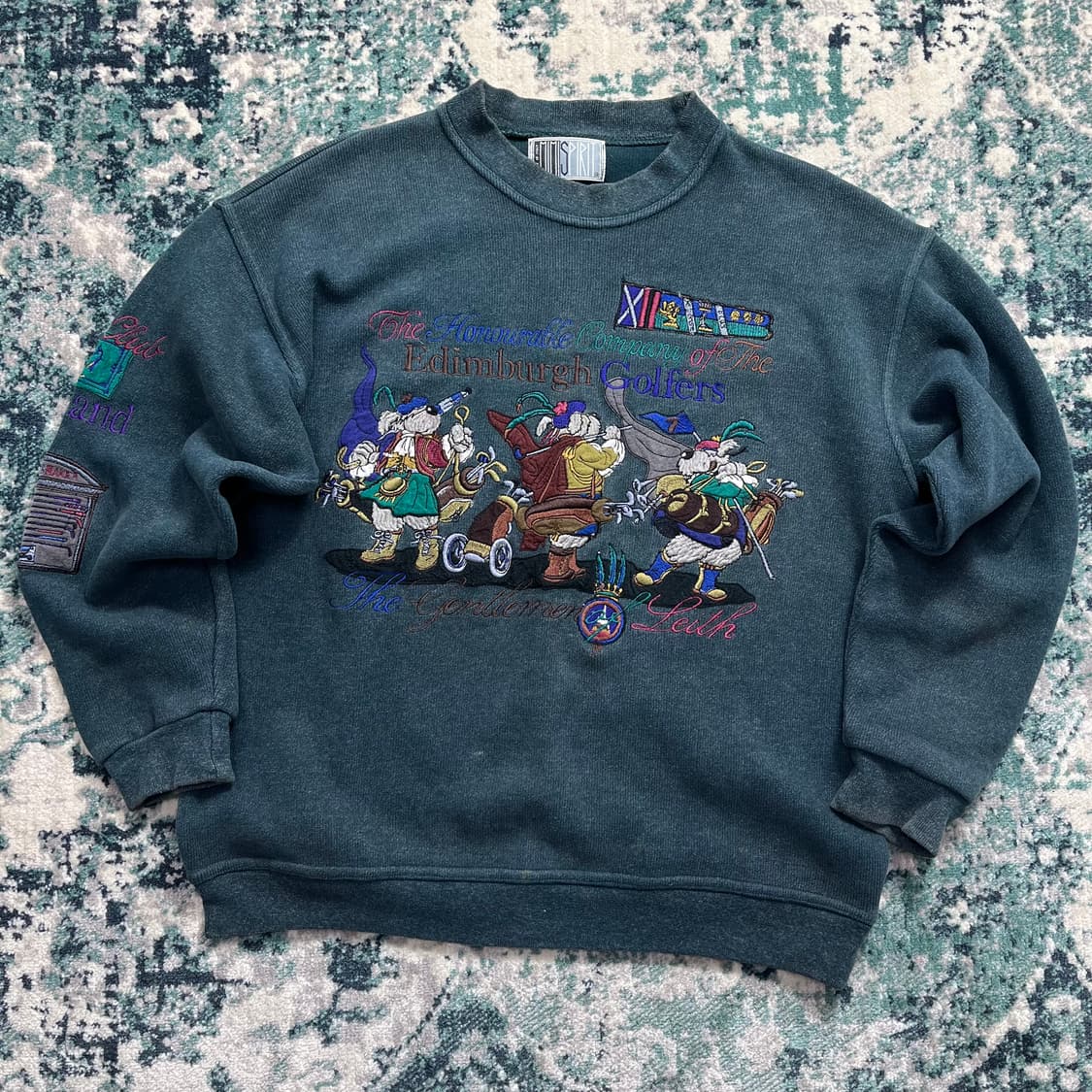 90s MiMi spirit Italy 빈티지 스웻 맨투맨(46) 상품이미지1