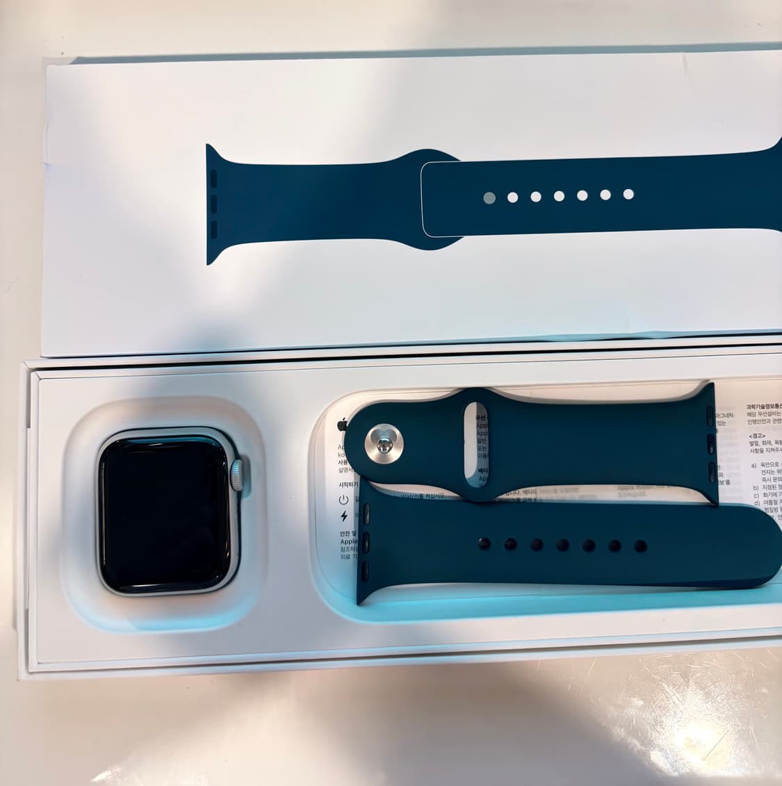 S급 애플워치 se2 실버 40mm 배터리 성능 100% 상품이미지5