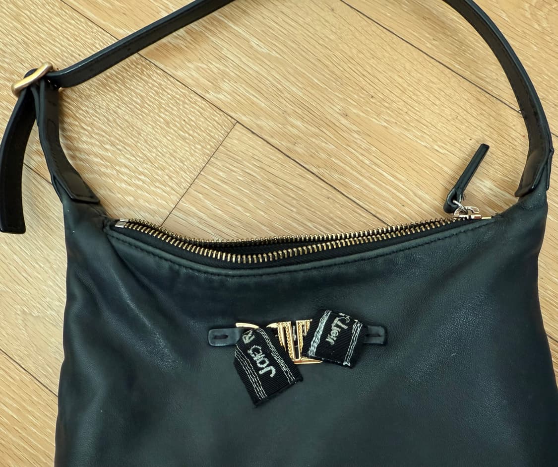 랑방 블랙 양가죽 숄더백 상품이미지6