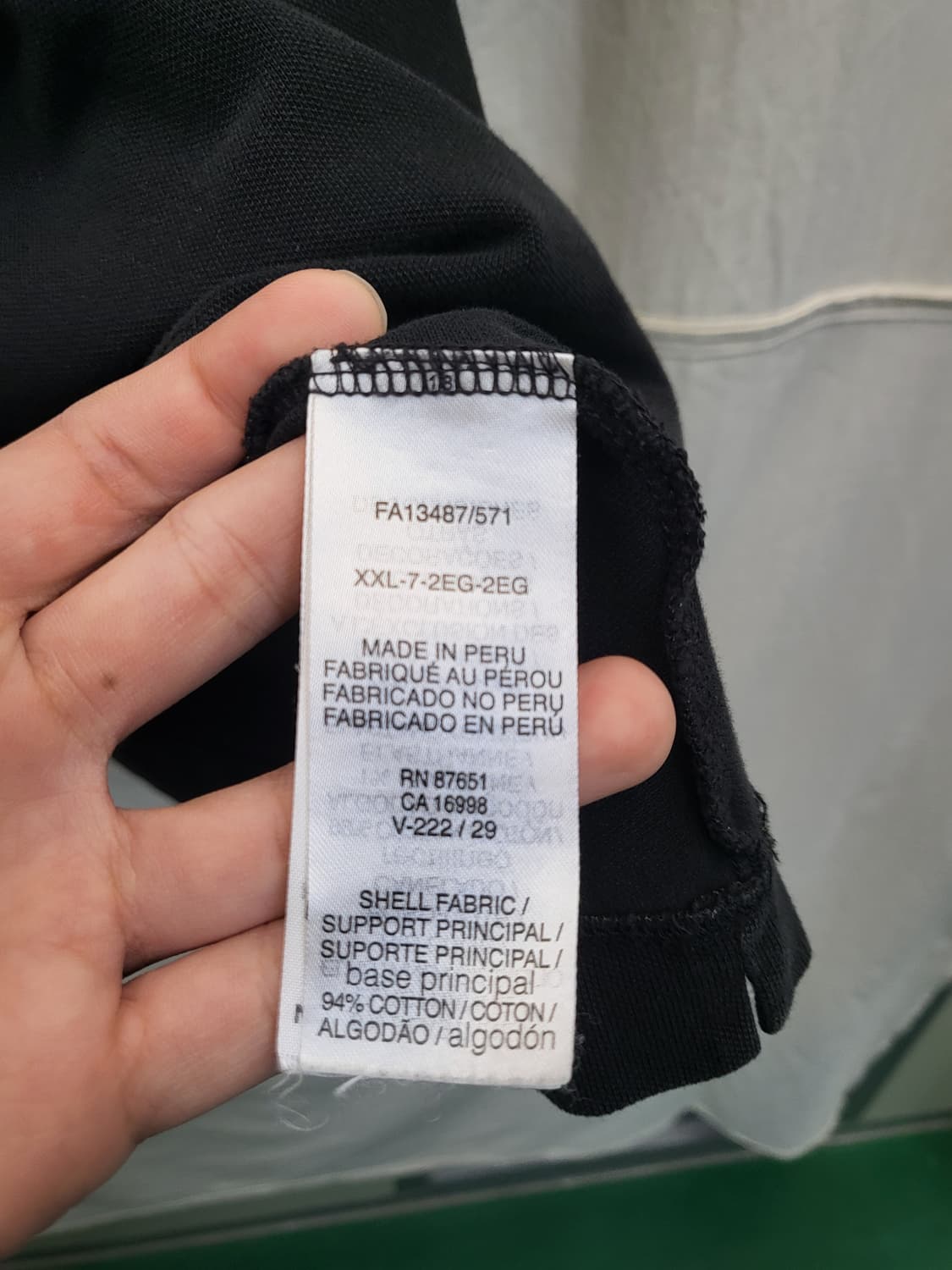 라코스테 블랙 반팔 카라티 상품이미지4