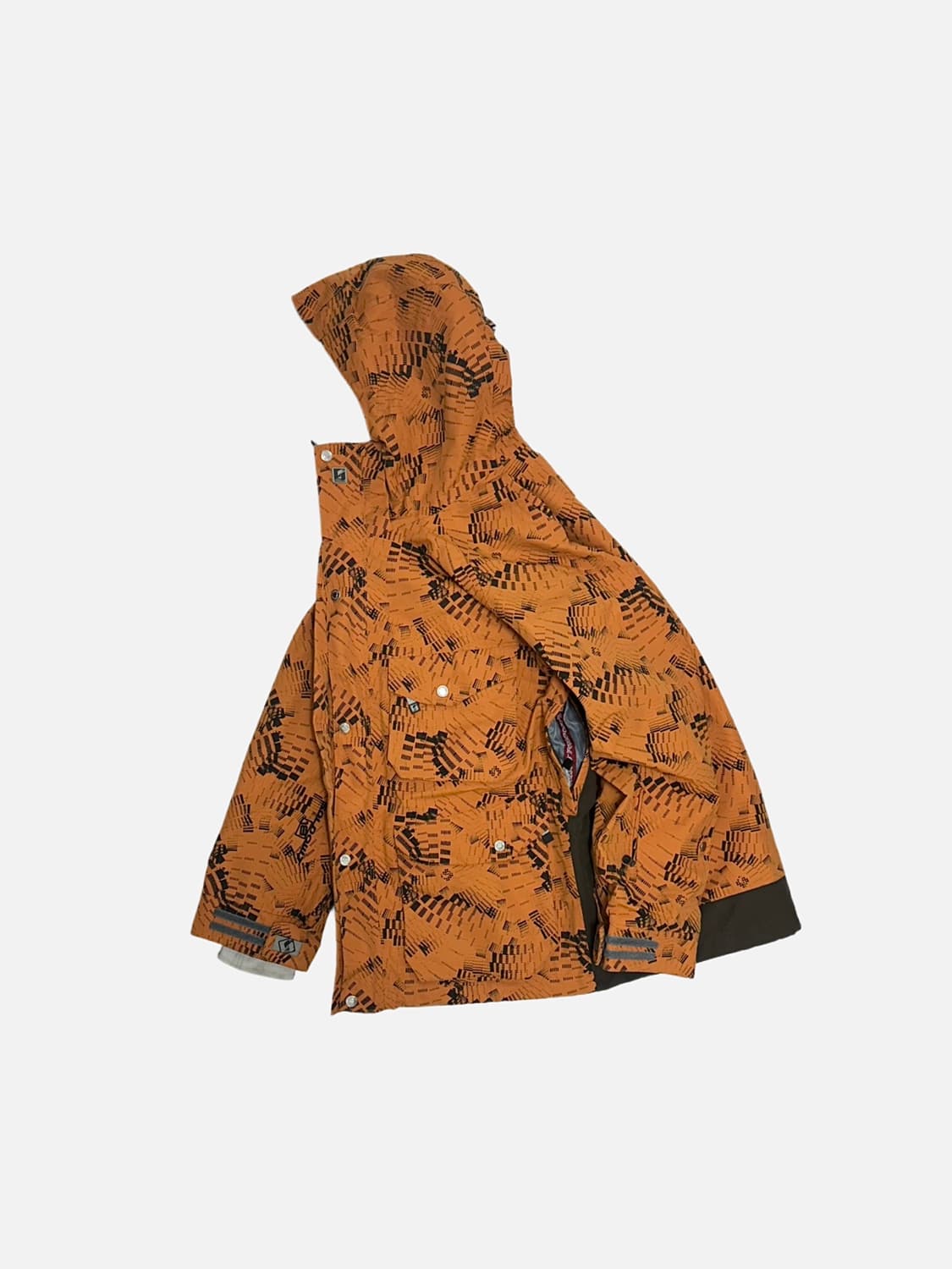 sold owt 패턴 스키복 바람막이 자켓 상품이미지1