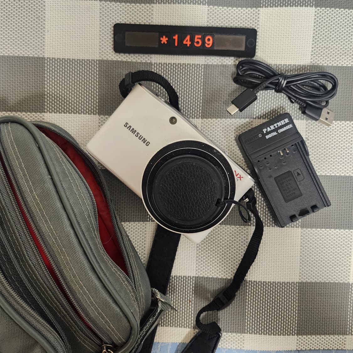 삼성 NX 100 디지털카메라 화이트바디 가방세트 상품이미지7