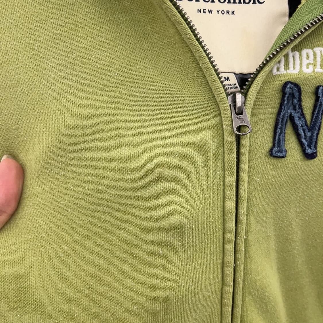 아베크롬비 Y2K 빈티지 약기모 후드집업 85 C06209 상품이미지5