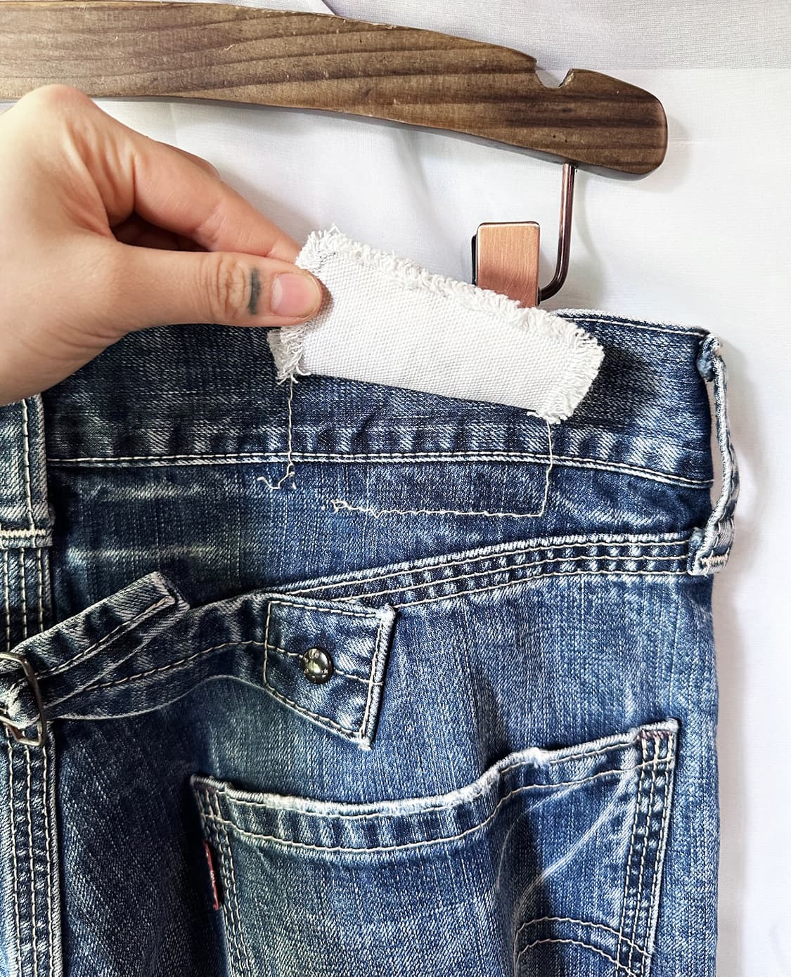 LEVI'S 503 cinch back w32 상품이미지7