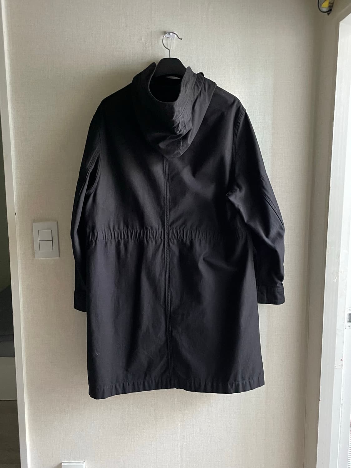 이스트로그 ECW PARKA 블랙 헤비 백사틴 S(100) 상품이미지6