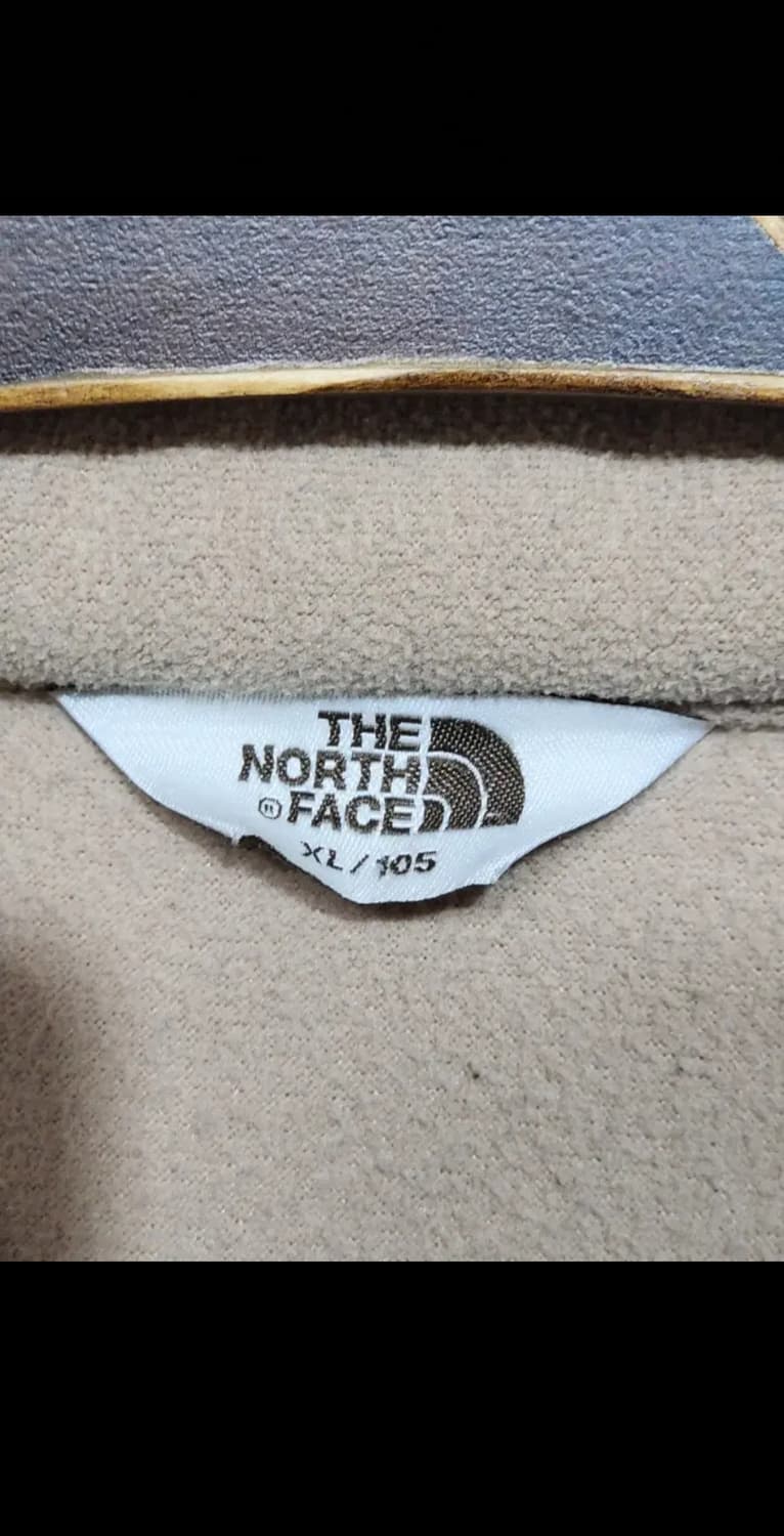 (XL) 노스페이스 플리스 점퍼 베이지 뽀글이 후리스 자켓  상품이미지3