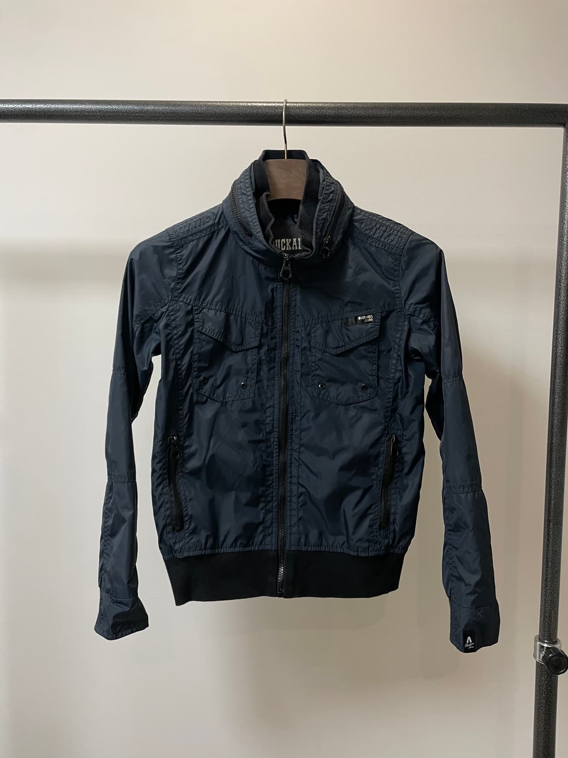 (M) Buckaroo 버커루 히든 후드 락시크 블루종 자켓 상품이미지2