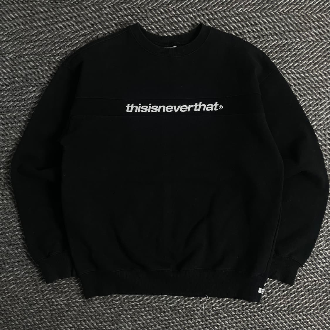 디스이즈네버댓 빅로고 박시핏 맨투맨y 3510 상품이미지2