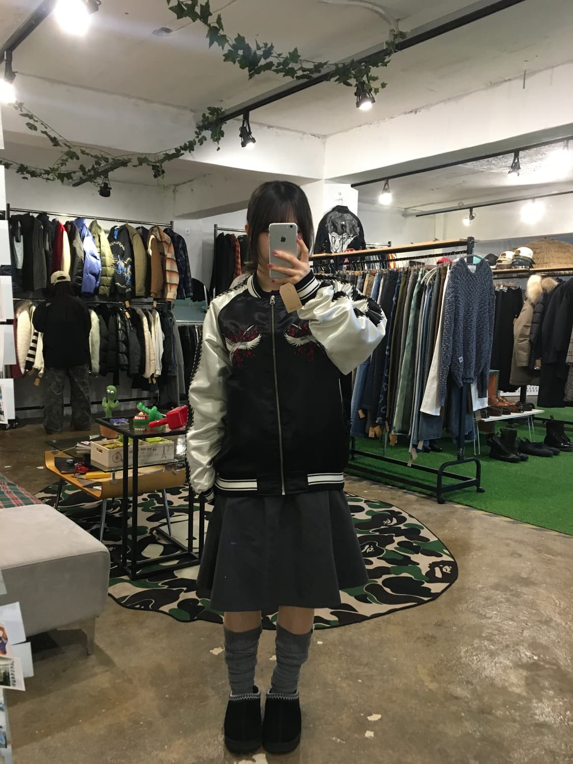 언더에어 크레인 사틴 수베니어 재킷 상품이미지4