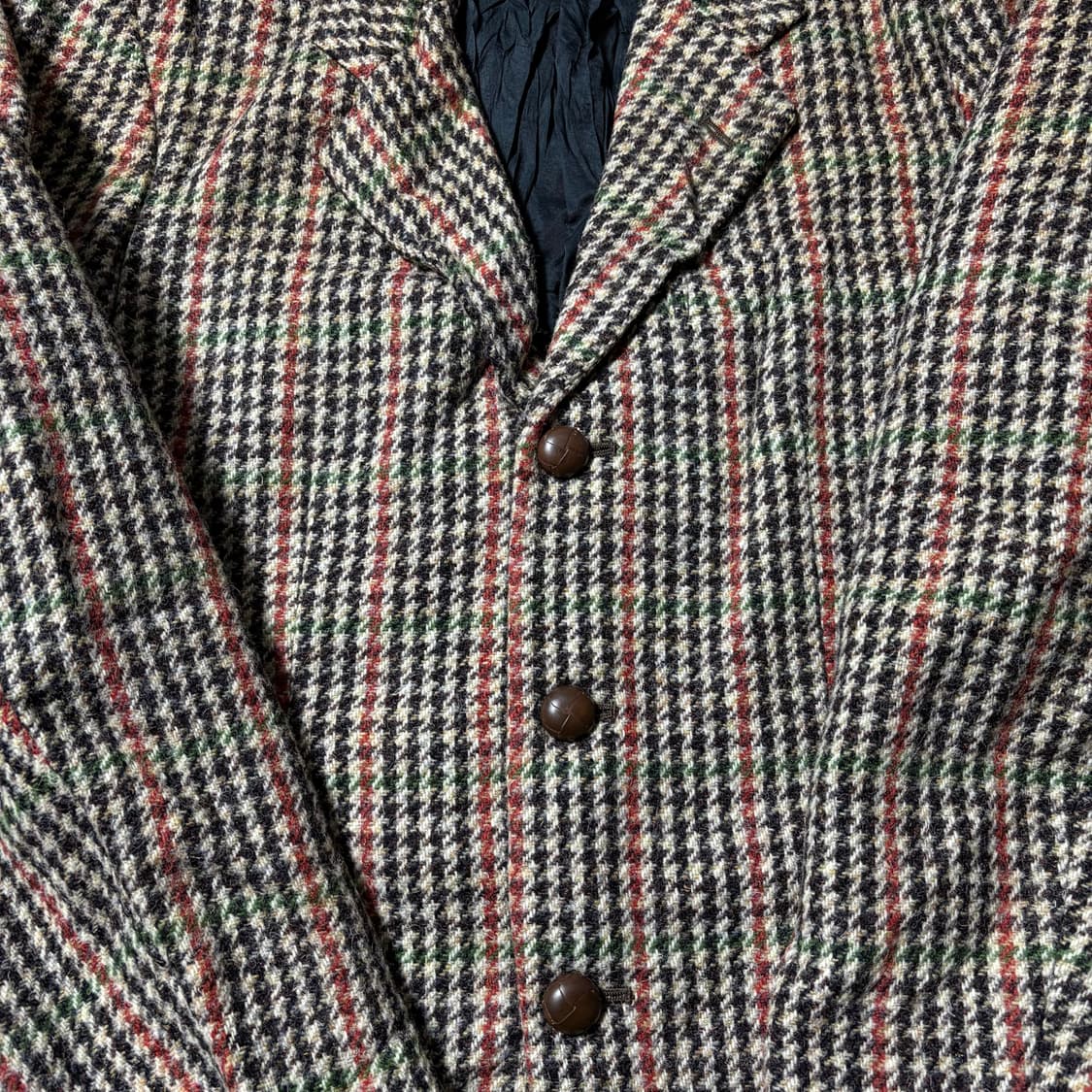 해리스트위드 3버튼 울 100% 블레이저(Free) 상품이미지4