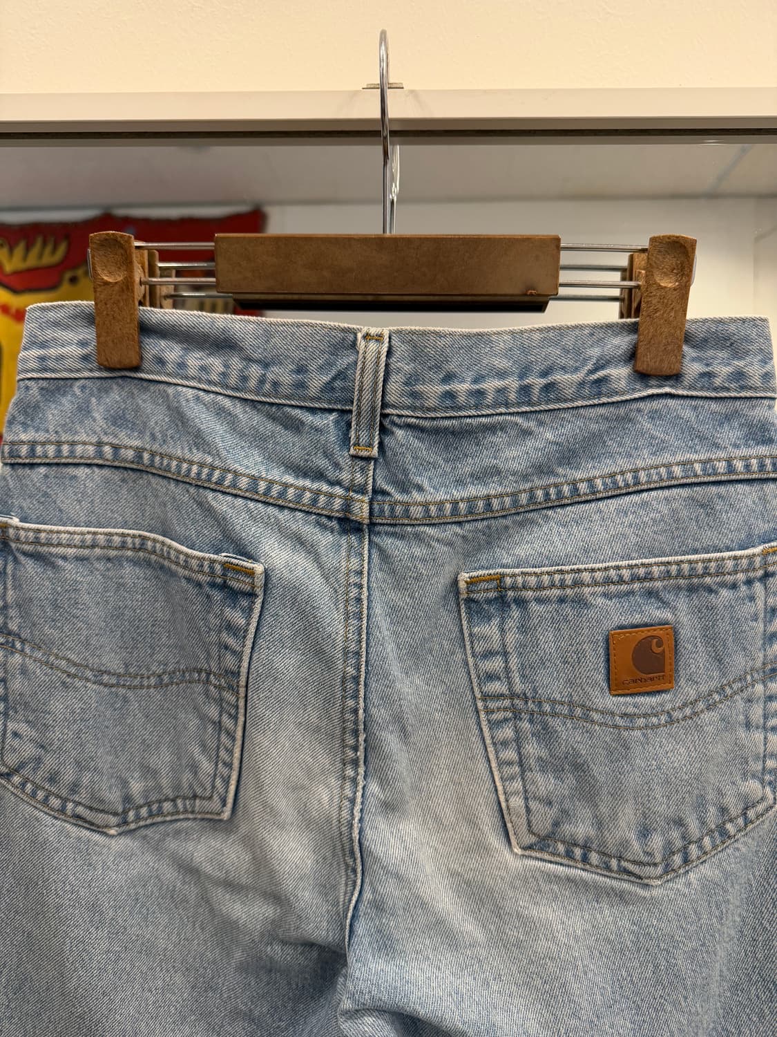 Carhartt 칼하트 컷오프 데님 쇼츠 (31inch) 상품이미지6