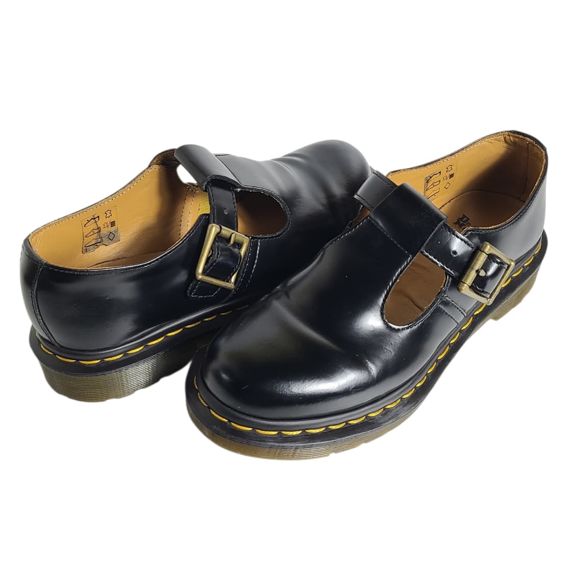 230-235) Dr.Martens 닥터마틴 폴리 스무스 블랙 메리제인 상품이미지1