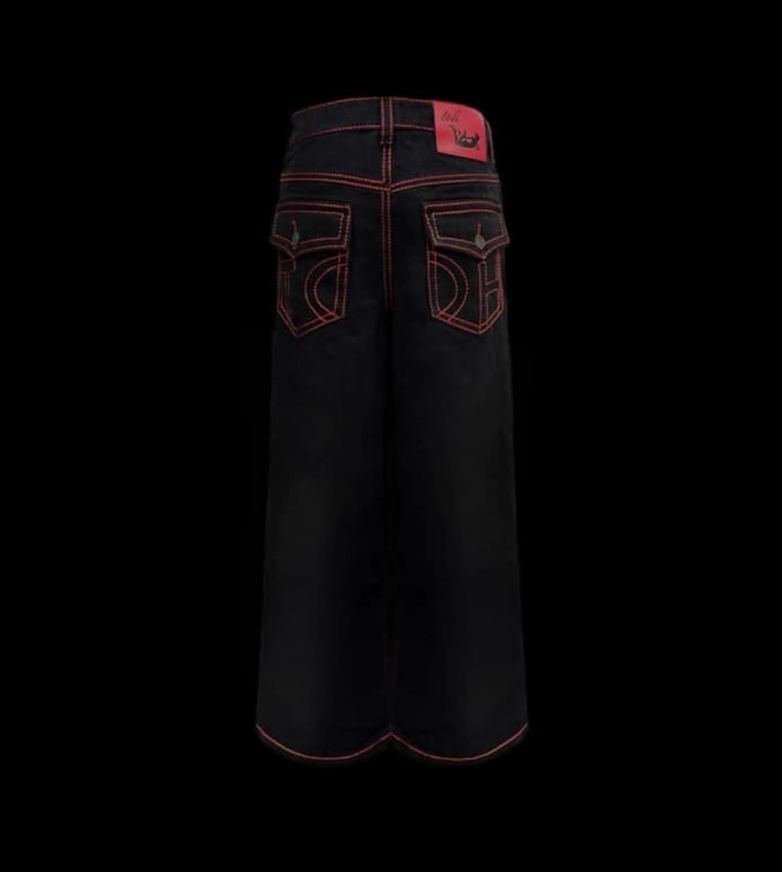 Toh cherry stitch raw pants 상품이미지3