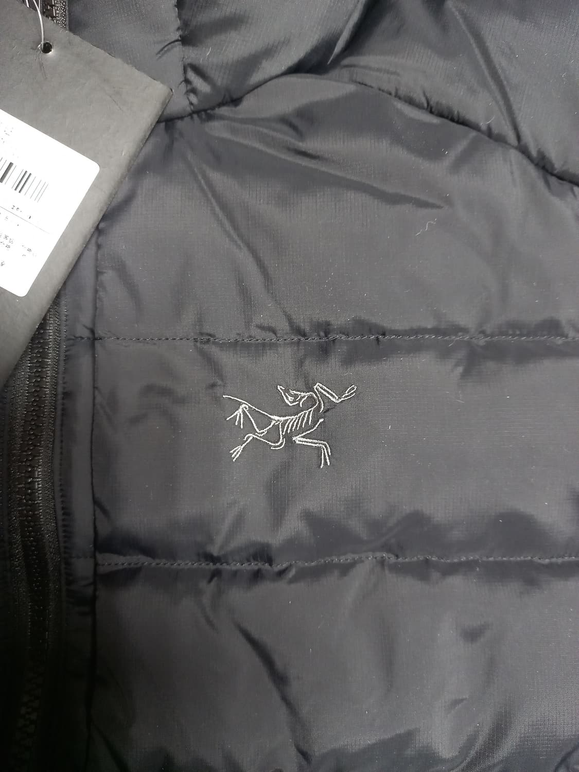 아크테릭스 토륨 후디 경량패딩 블랙 L 상품이미지3