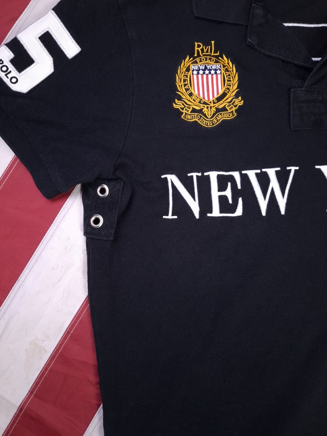 오리지날 폴로 랄프로렌 뉴욕 치프키프 빅포니 카라 반팔티셔츠 상품이미지6