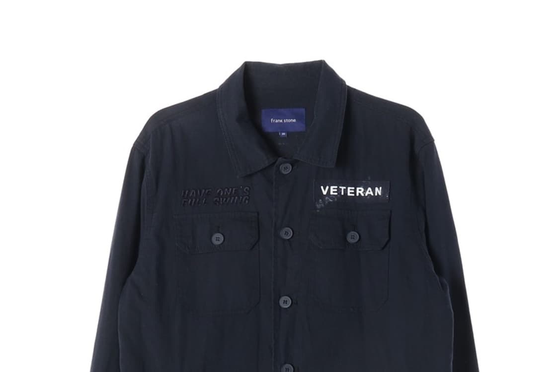 프랭크스톤 VETERAN 패치 워크 셔츠 자켓 M 상품이미지3