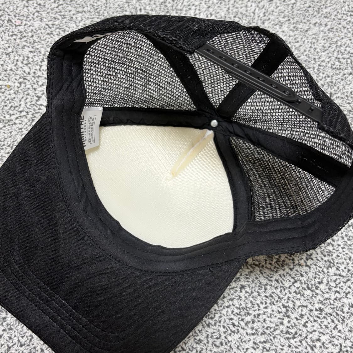 밈더워드로브 헬로월드 메쉬캡 볼캡 모자 상품이미지2