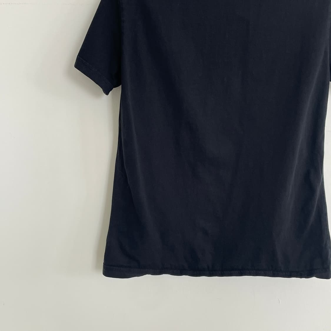 MSGM M,66 브러시드 로고 블랙 반팔 티셔츠 상품이미지6