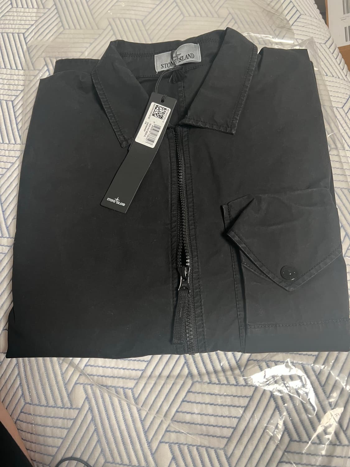 스톤 11010 오버셔츠 블랙 XL 상품이미지1