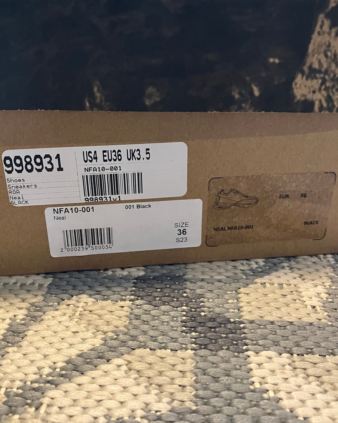 (230) 로아 하이킹 닐 블랙 상품이미지4