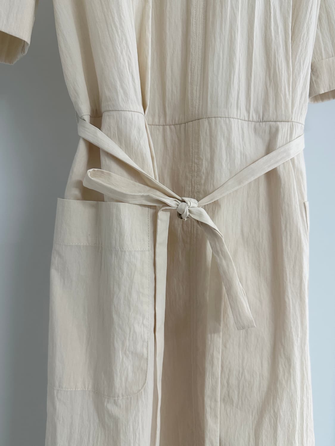 [시슬리] 여성 벨트 롱 원피스 / 국내55사이즈 상품이미지5