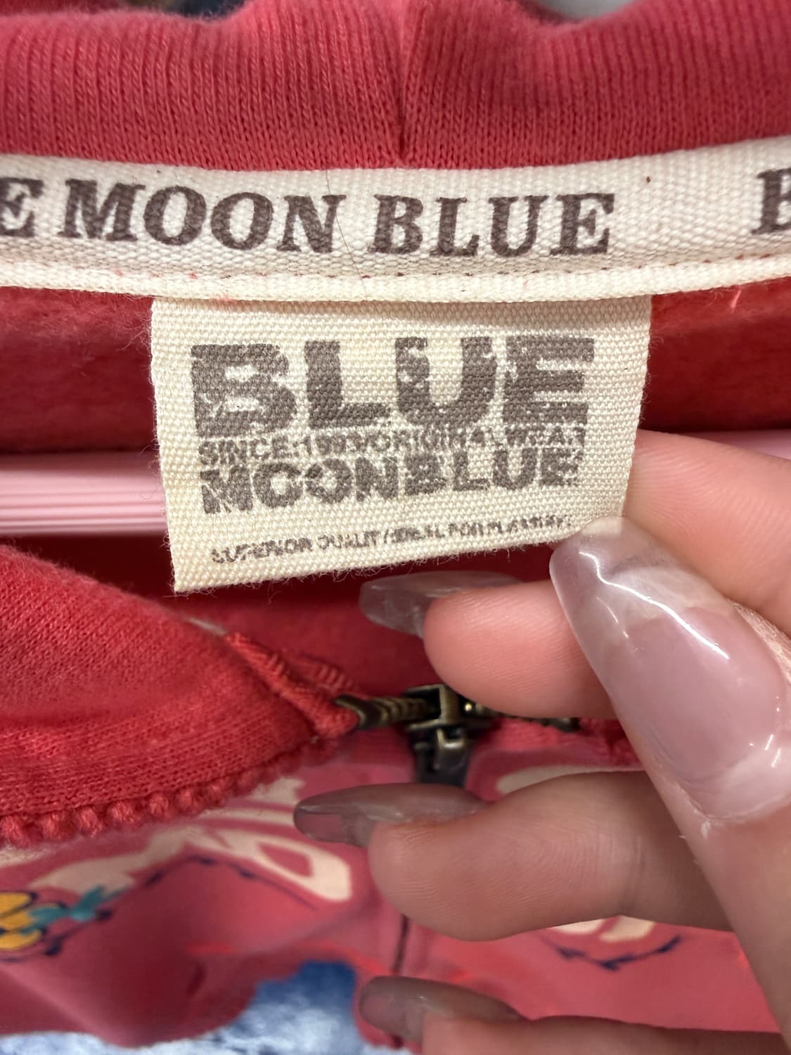 BLUE MOON BLUE Japan 후드집업 상품이미지6