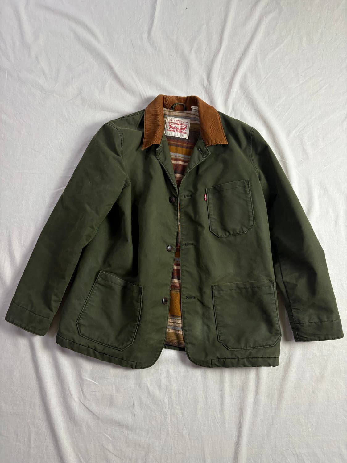 Levi's 리바이스 왁스드 초어 자켓 L 상품이미지1