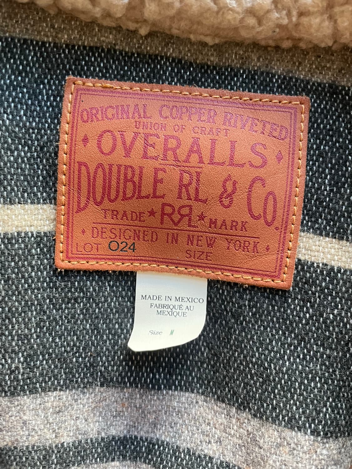 더블알엘 그리즐리 자켓 사이즈 M 상품이미지3