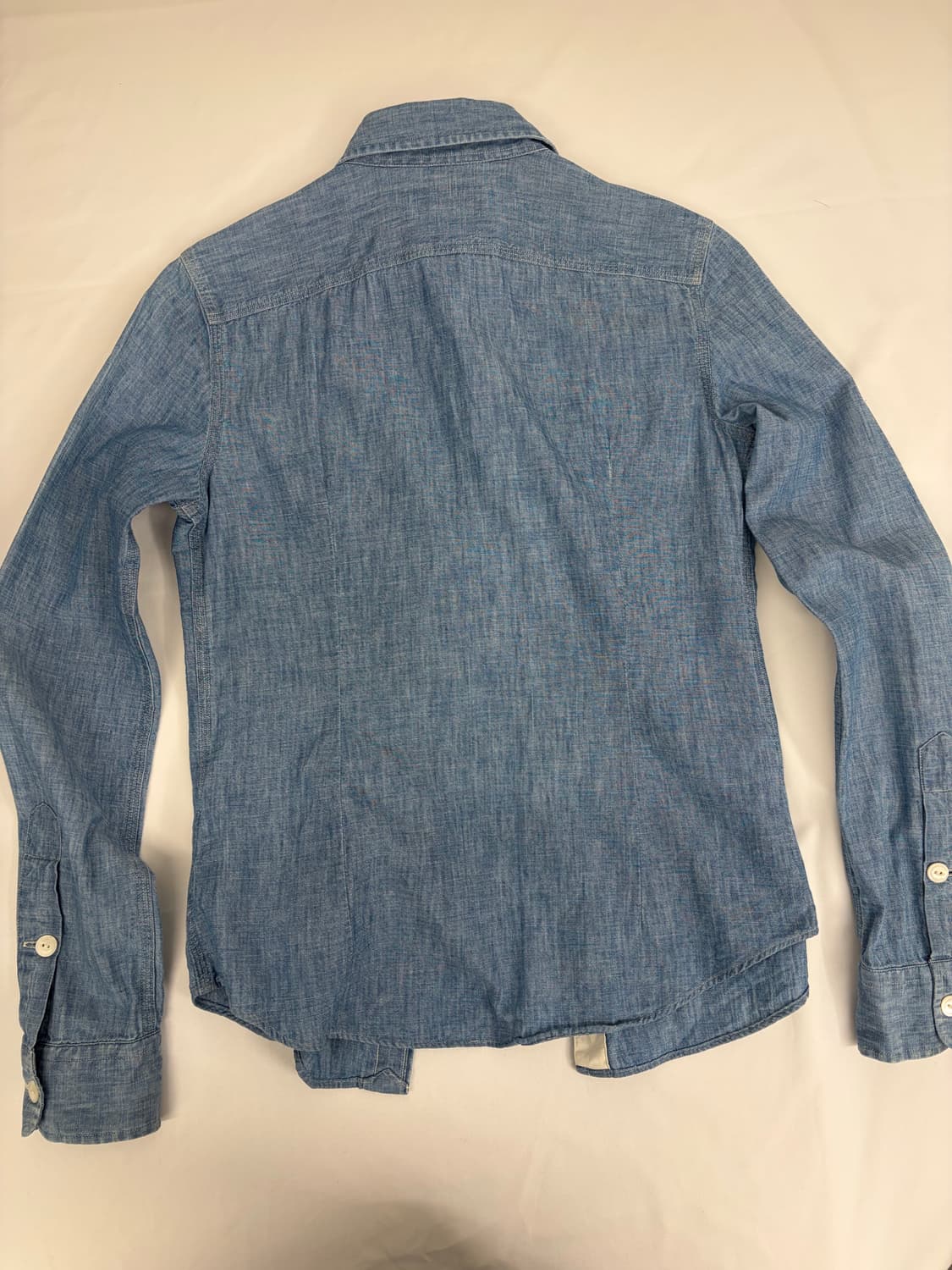 [S] 폴로 랄프로렌 블루 샴브레이 셔츠 상품이미지3