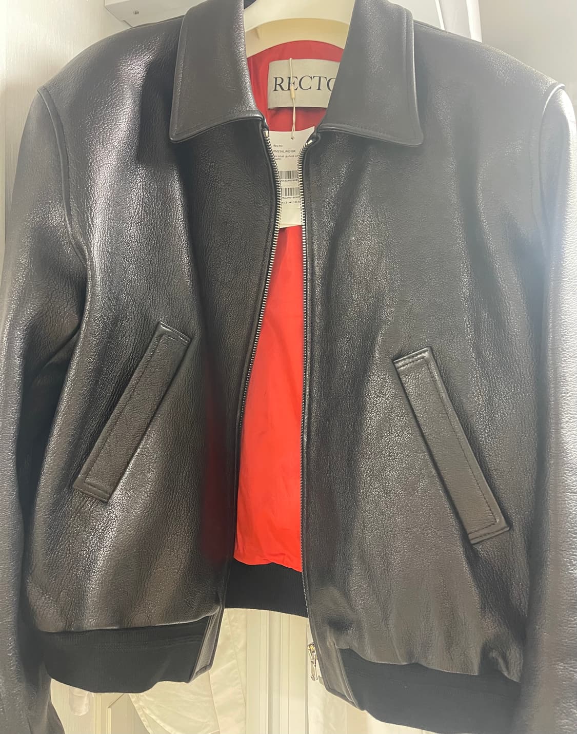 렉토 벤고트 레더 자켓 XL 새제품 (2025년 3월생산) 상품이미지1
