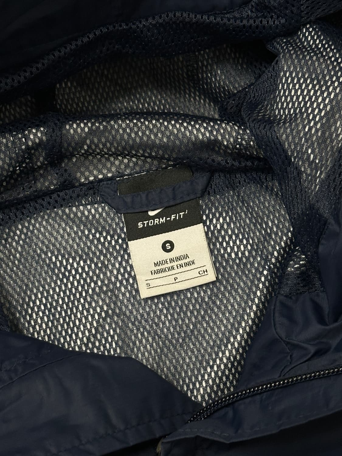 나이키 프랑스 바람막이 자켓 네이비 S 상품이미지4