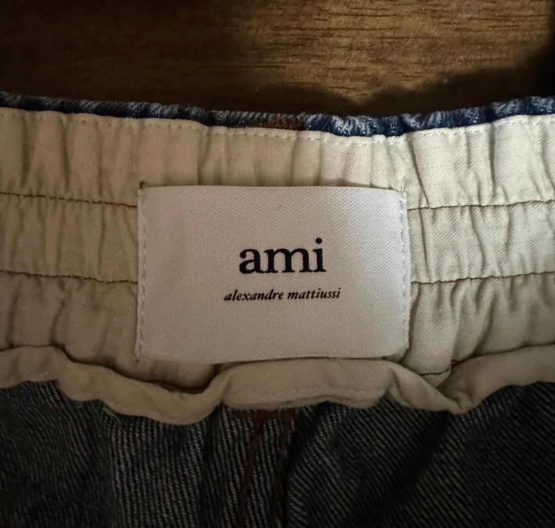 Ami 블루와이드 진 상품이미지5