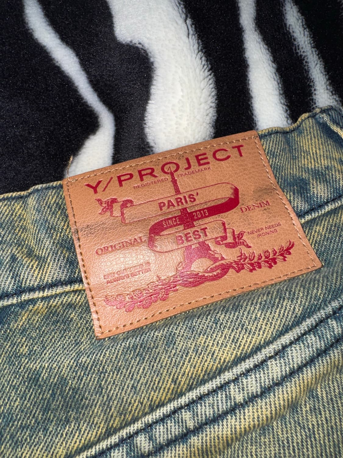 Y/Project 핀치드 데님 상품이미지5