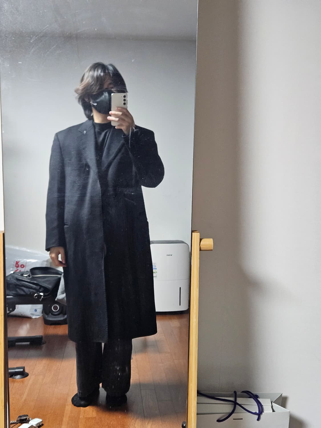 캐시미어 100% 싱글코트 상품이미지6