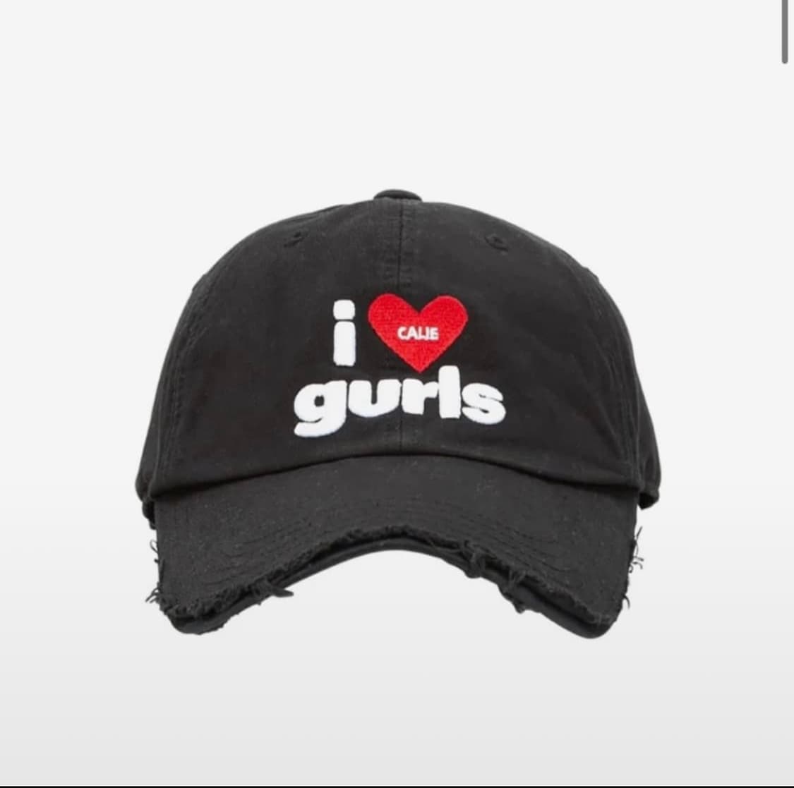 As if calie 볼캡 블랙 새상품 상품이미지1