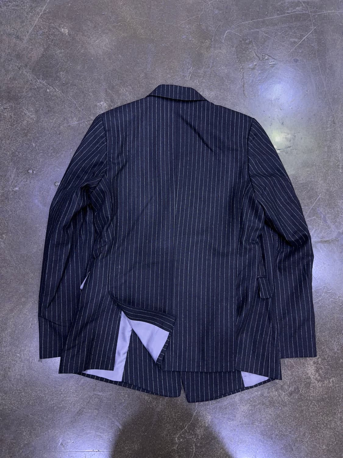 마스2 클래식 스트라이프 더블 블레스트 수트 셋업 46 M 상품이미지3