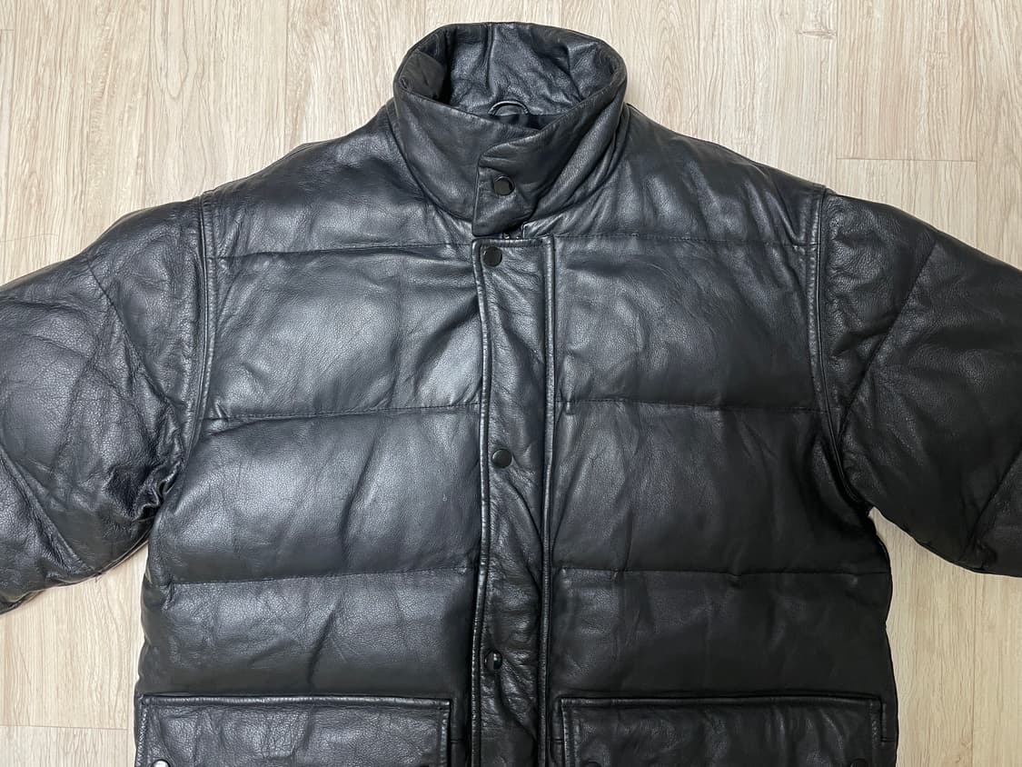 100) 70's 복각 모건 소가죽 시에라 다운패딩(RRL&LVC&폴로) 상품이미지6
