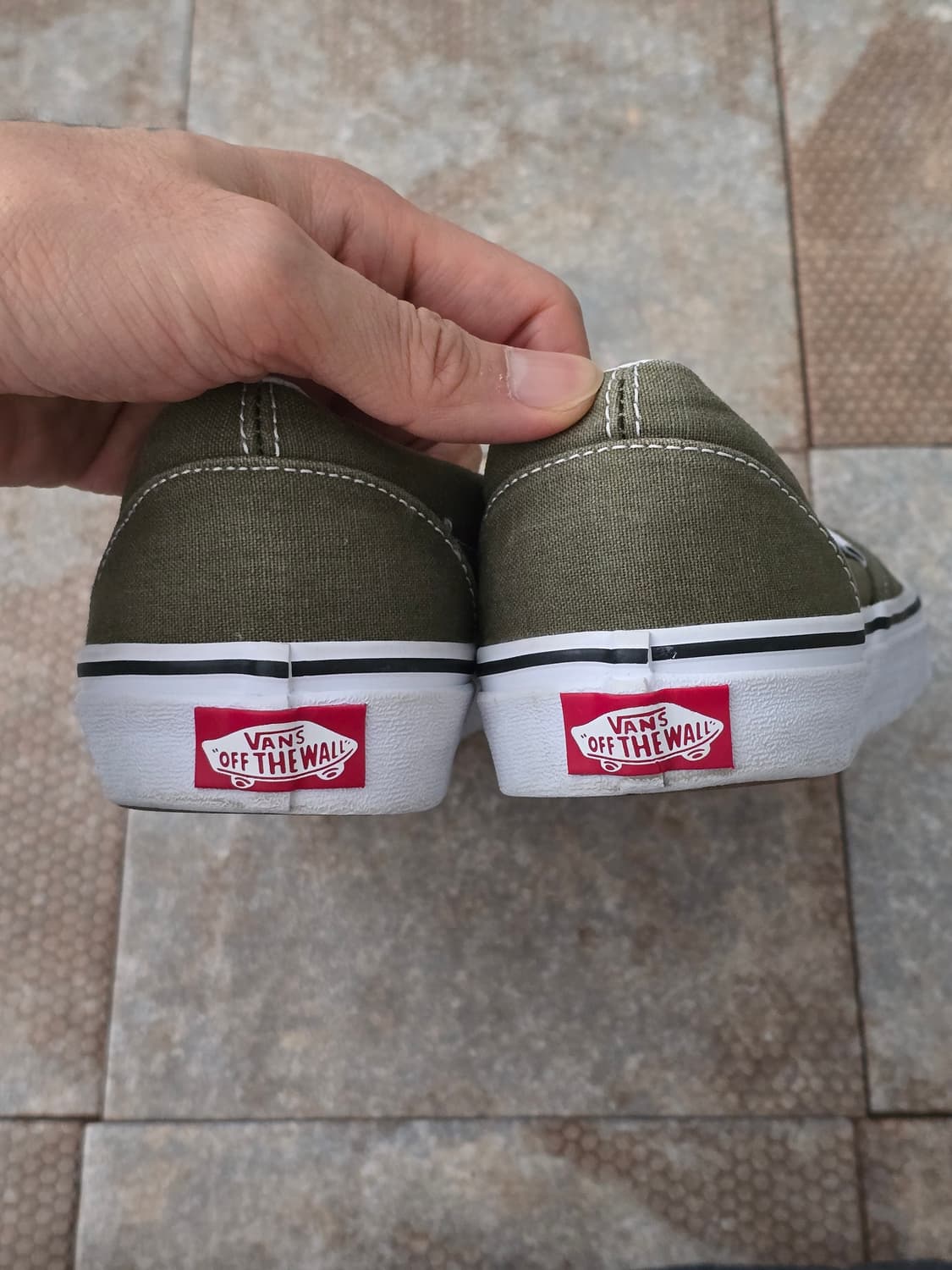 (230)반스 슬립온 카키  상품이미지9