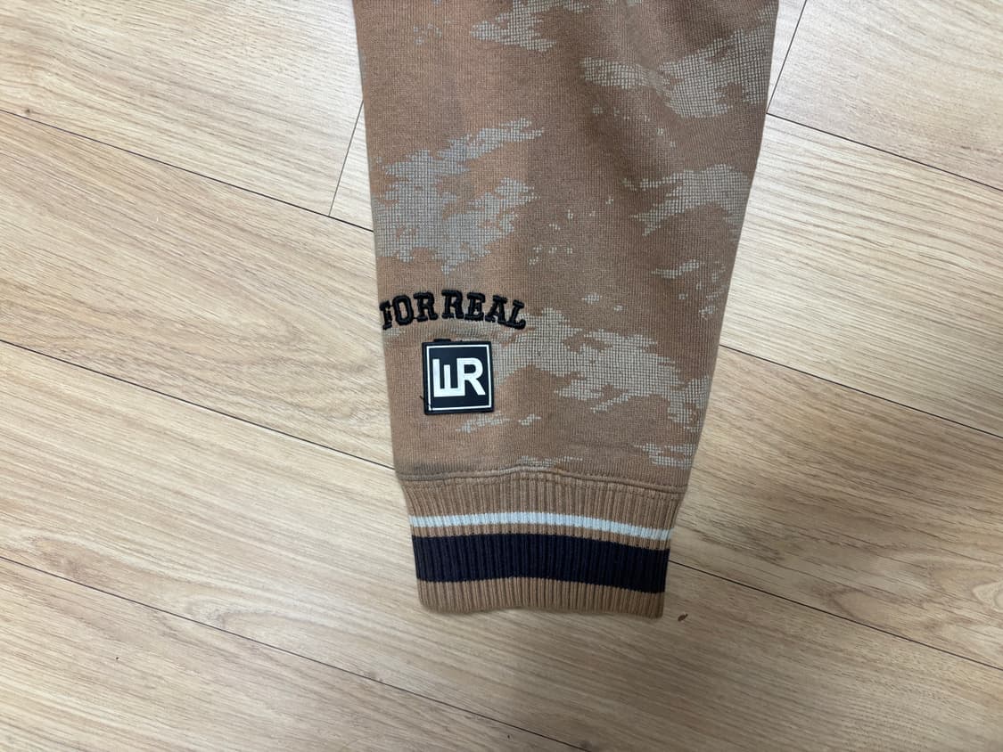 포리얼(FOR REAL) 카모 바시티 자켓 (기모 안감) 상품이미지4