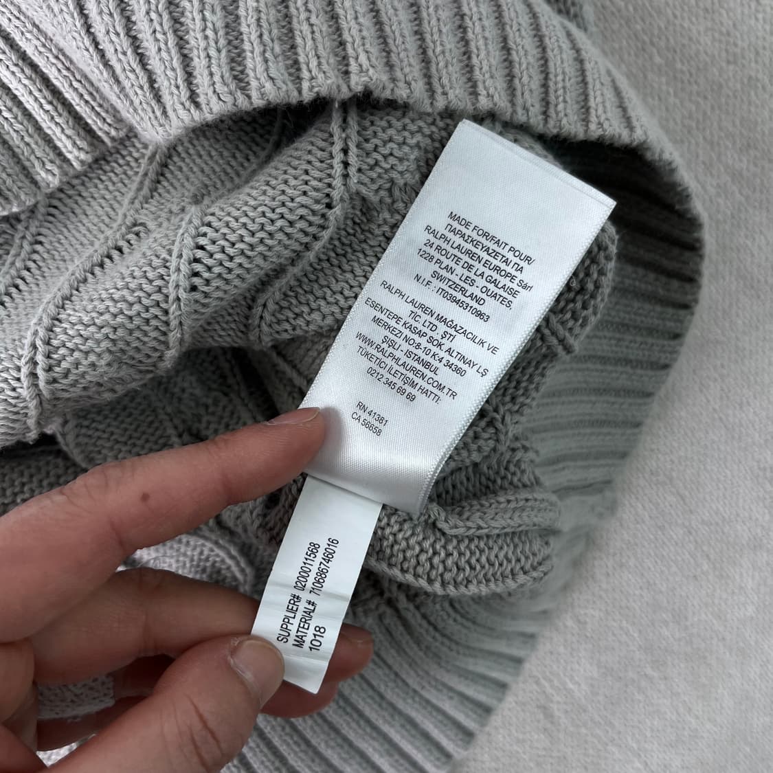 105 폴로랄프로렌 꽈배기 니트 상품이미지7