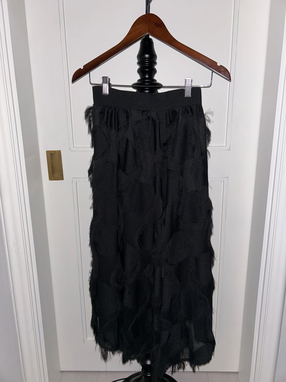 Dot And Fringe Long Skirt / 빈티지 롱 스커트 상품이미지5